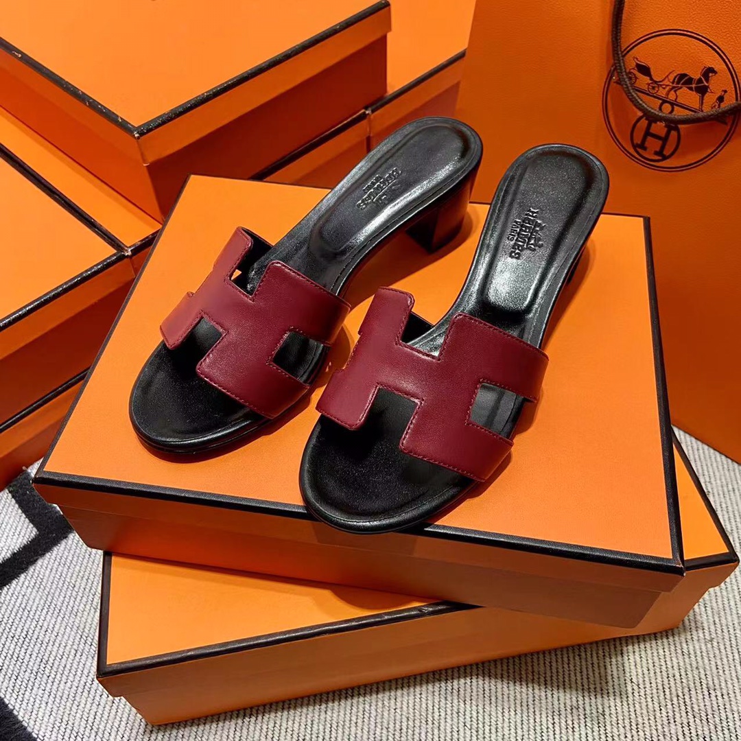 에르메스 올수공 오아시스 슬리퍼 샌들 스위프트 23